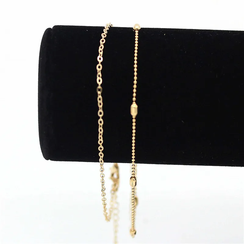 Silver Anklet Bracelet Ankle Chains Beads Anklet Trendy Jewelry Female Anklets Barefoot Crochet Sandals Foot Jewelry Leg New Anklets On Foot Ankle Bracelets For Women Leg Chain