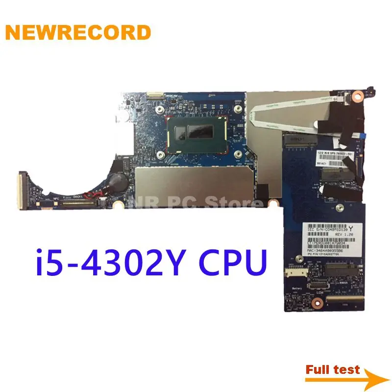 Новый рекорд 766623-501 1310A2627709 6050A2627701-MB-A02 для планшета HP Pro x2 612 G1 материнская плата 4 Гб