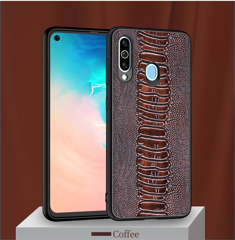 Для samsung Galaxy A50 чехол противоударный A10 A20 A30 A60 A70 A80 задняя крышка из натуральной кожи защитные чехлы A10e A20e чехол