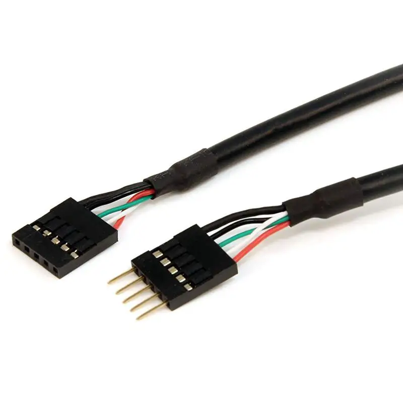 Внутренний 5-контактный USB IDC заголовка материнской платы кабель м/ф(USBINT5PINMF