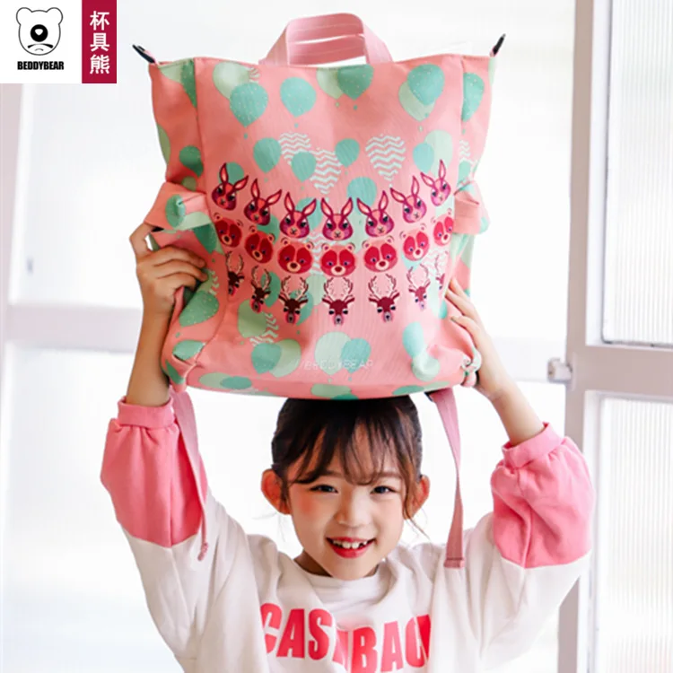 

BEDDYBEAR Dreamy Kingdom Column Children bu xi dai 1-5 Grade Young STUDENT'S Backpack Men And Women Burden Relieving Heavy Schoo