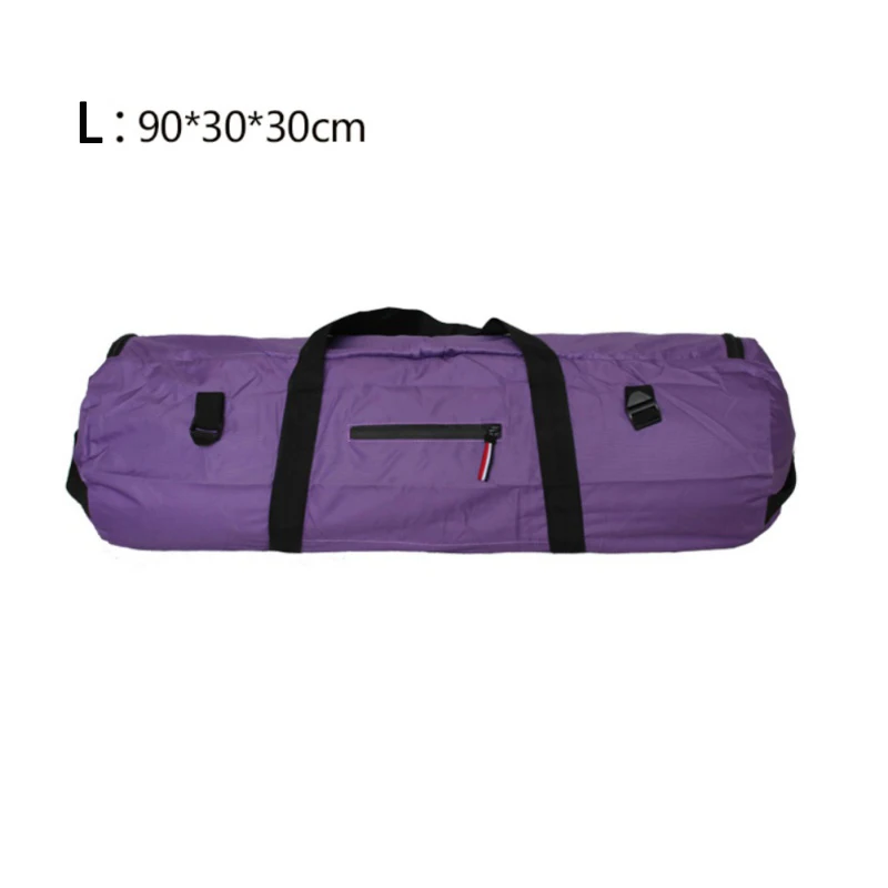 Purple L Многофункциональная складная сумка для палатки, водонепроницаемая сумка для багажа, спальный мешок, сумка для хранения для походов, кемпинга, путешествий - Цвет: Purple L