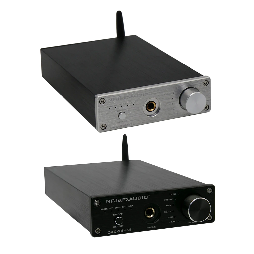 Digital to Analog Audio Converter with Bluetooth 5.0 Receiver Optical Coaxial PC-USB Bluetooth Input Function