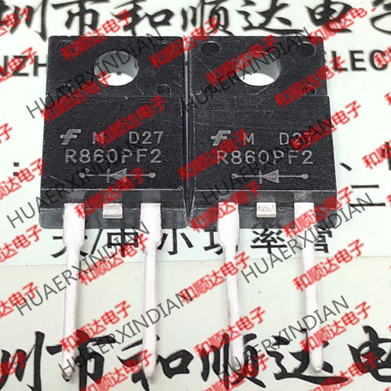 10 шт./лот и R860PF2 ISL9R860PF2 TO-220F 600V 8A