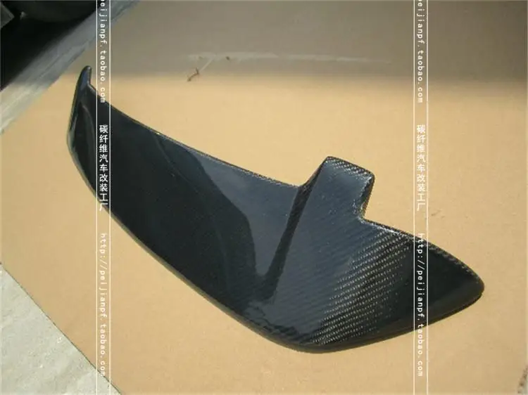 Подходит для honda Fit 2008-2013 углеродного волокна задний спойлер заднее крыло