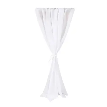 

Wedding Chiffon Extra Long Romantic Sheer Table Runner Tablecloth Party Decor D08F