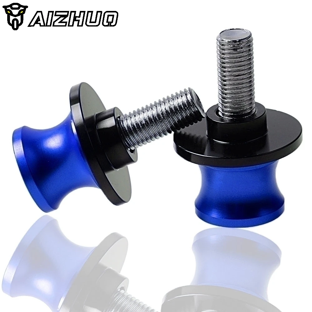 YZF R6 Motorcycle 6MM CNC Aluminum Swingarm Spools Stand Screws Slider FOR YAMAHA YZF R6 1999 2000 2001 2002 2003 2004-2019 M6