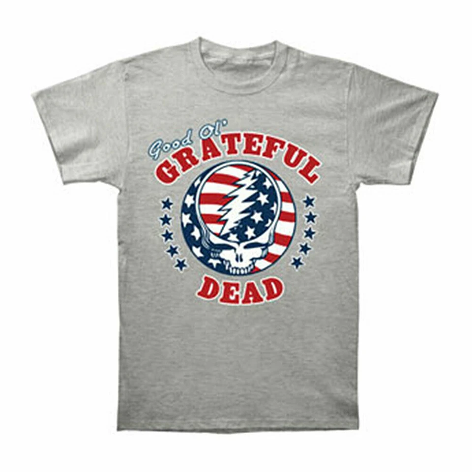 Grateful Dead Men'S Syf футболка с рисунком на тему независимости средний серый 710131257289