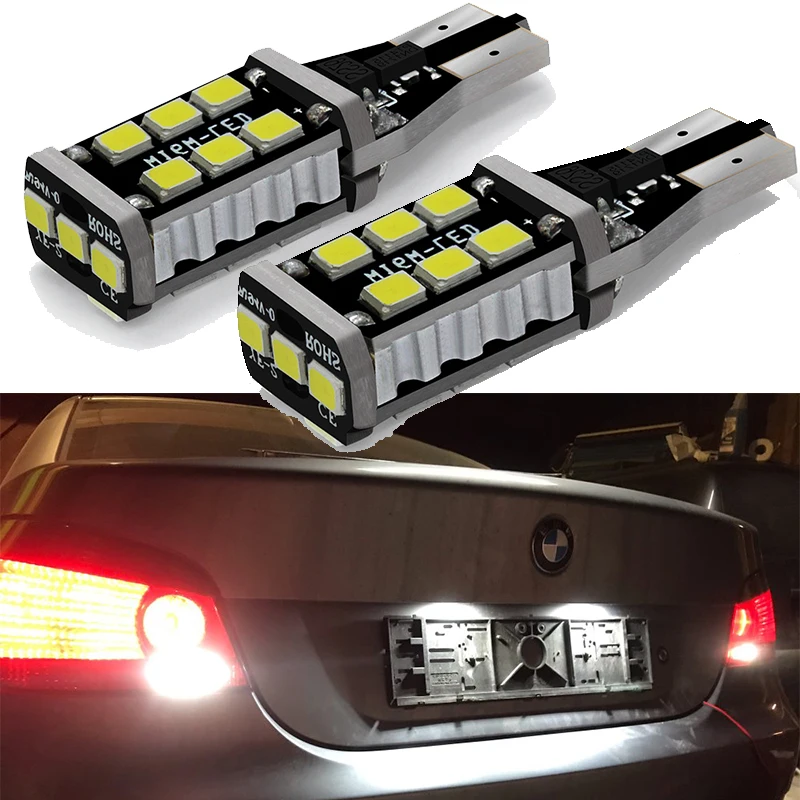 2x Error Free Super Bright White LED Bulbs Backup Reverse Light For Bmw F10 F11 2x Error Free Super Bright White LED Bulbs Backup Reverse Light For Bmw F10 F11