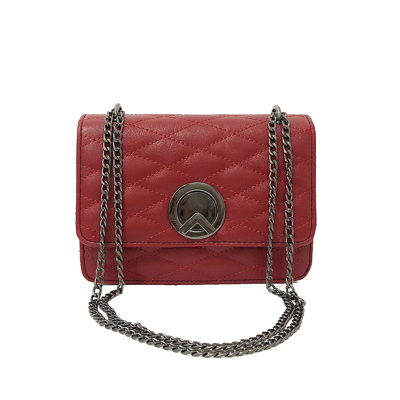 

Ikaif 2019 Chain Strap Crossbody Bags for Women Luxury Handbag Brand Shoulder Bag Fashion Leather Women's Messenger Bags Purse