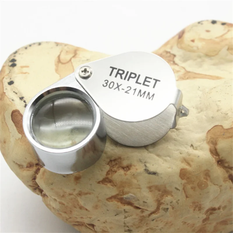 LOUPE,30XLoupe de bijouterie pliante 10X 20X 30X, Loupe
