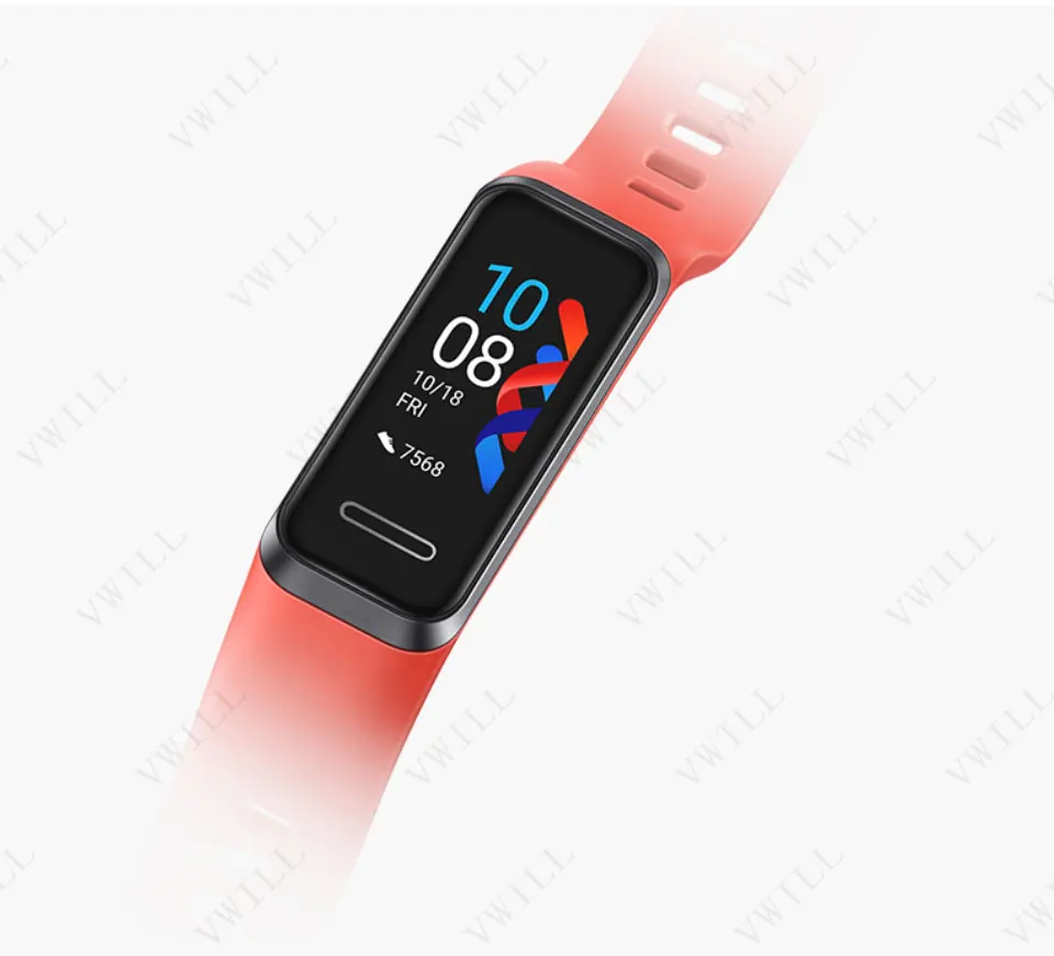 Умный Браслет HUAWEI Band 4, 0,96 дюймов, креативные циферблаты, заглушка и зарядка, упреждающий мониторинг здоровья
