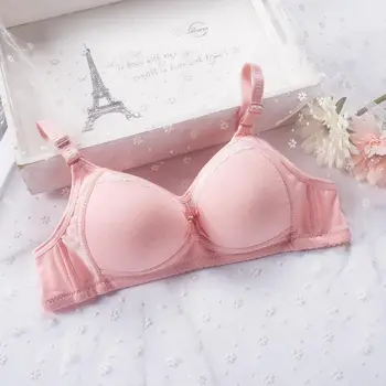 

Women's Wire Free Ultra Thin Top Triangle Bra Bralette Sexy Seamless Bra Seamless Beauty Lace Intimates W6