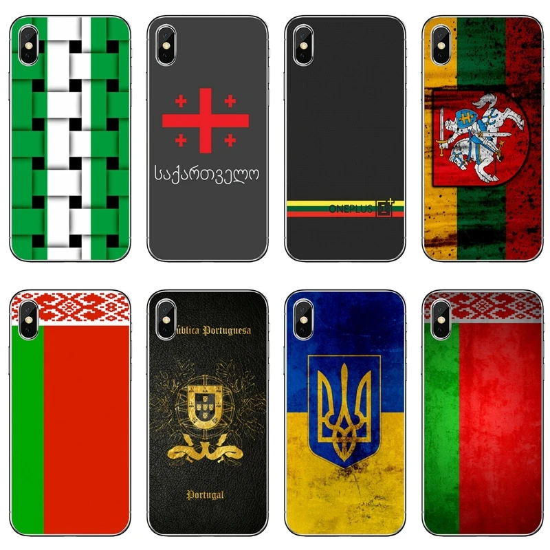 Georgia lithuania belarus Silicone phone case For iPhone X XR XS 11 Pro Max 8 7 6 6S Plus 5 5S SE 4s 4 iPod Touch | Мобильные