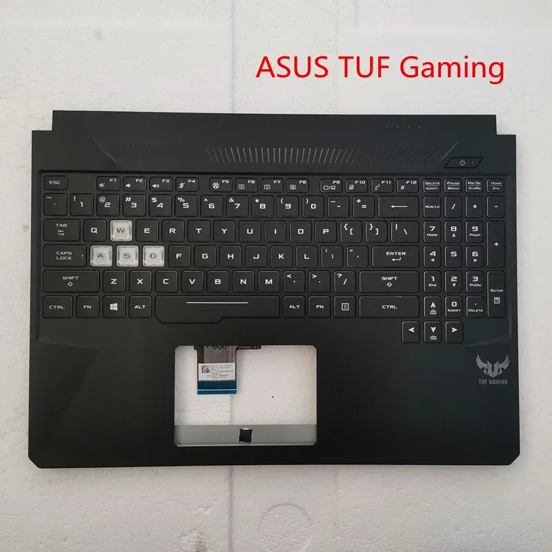 Brand New US Laptop Keyboard for ASUS TUF Gaming Fx505d Palmrest