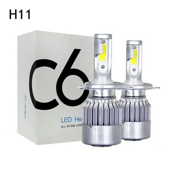 

DC 12V Fog Lights 1 Pair Of 36W Car COB Super Bright White H4 H7 H3 H11