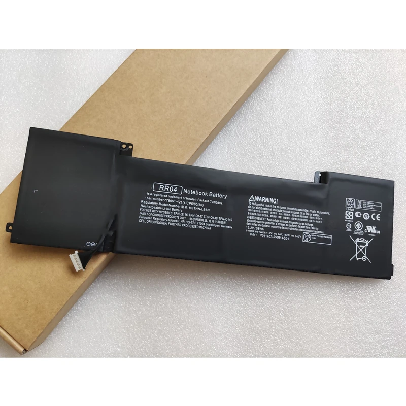 Оригинальный аккумулятор RR04 для ноутбука HP Omen 15-5014TX 5000NA 5010NR 5011TX 5220NR 5120NR 5117TX 5104TX
