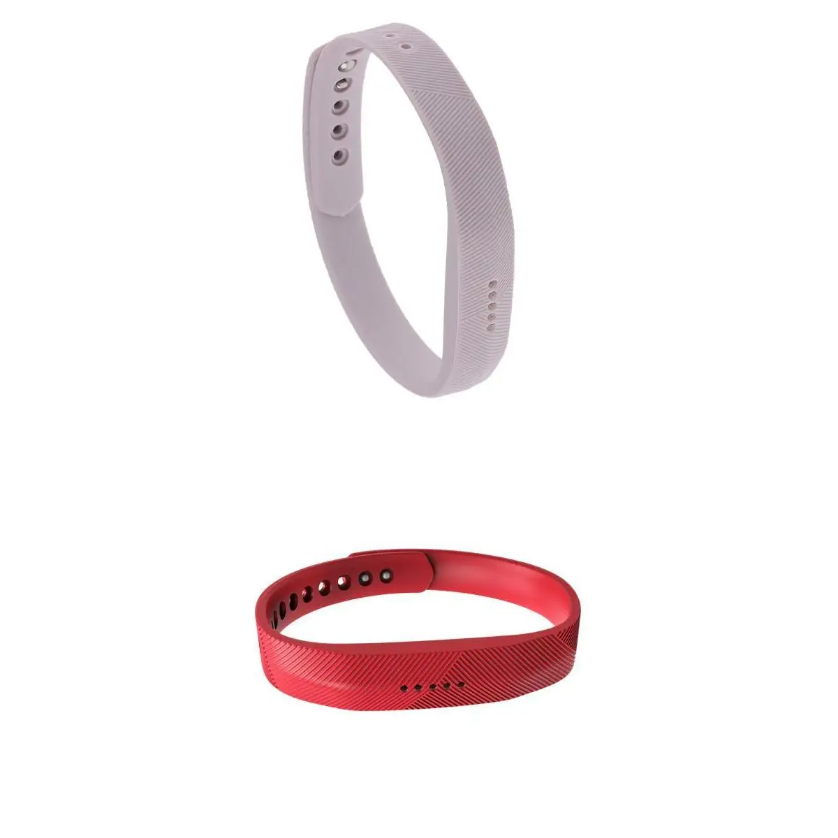 2 шт спортивный силиконовый аксессуар ремешок для Fitbit Flex 2 трекер красный