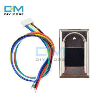 

R300 Capacitive Touch ID Fingerprint Reader Scanner Sensor Module DC 4.2V-6.0V Door Lock Detector for Arduino