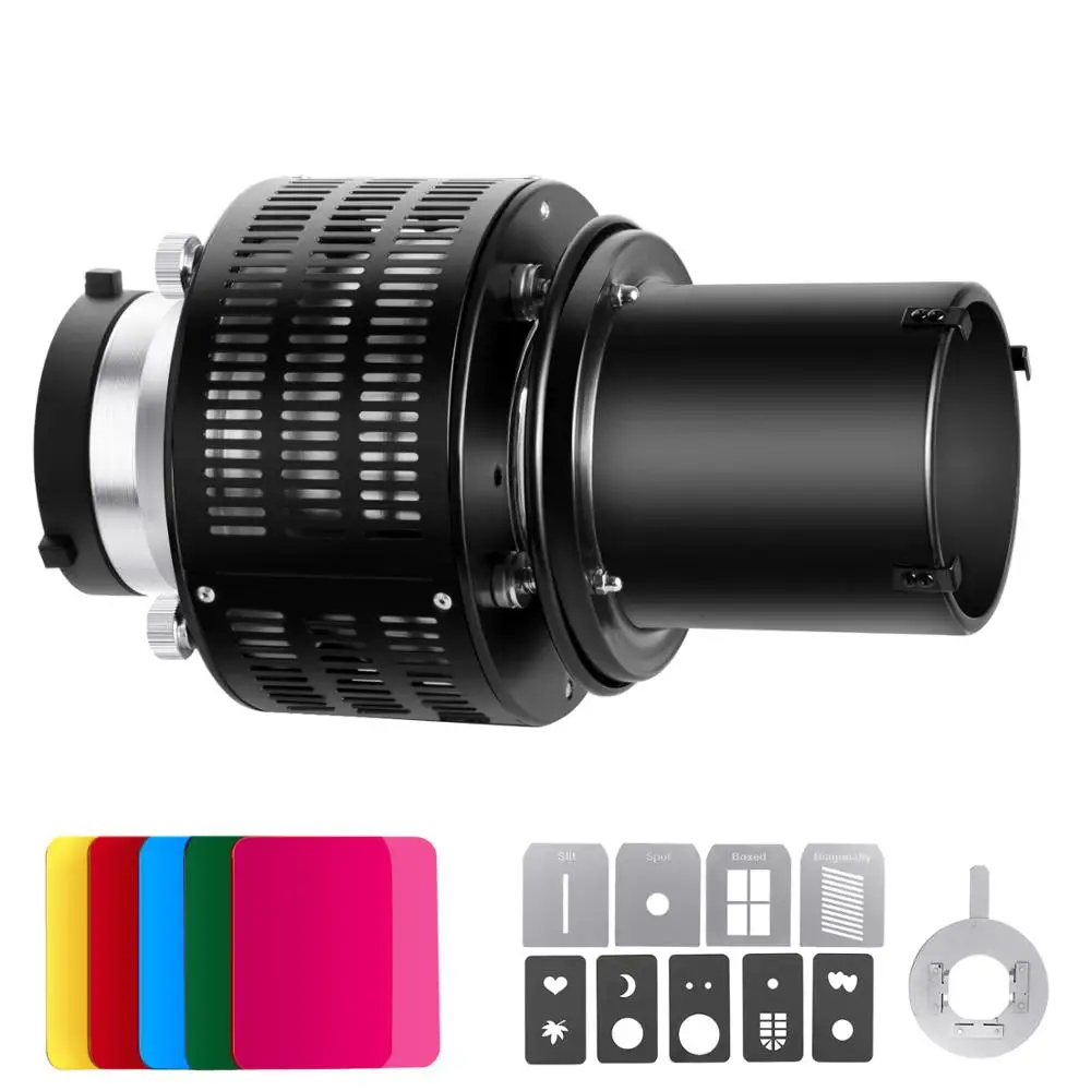 

Neewer Aluminium Alloy Studio Conical Spot Snoot with Bowens Mount for Monolight Photography LED Light SL-60W SL-150W 200W etc