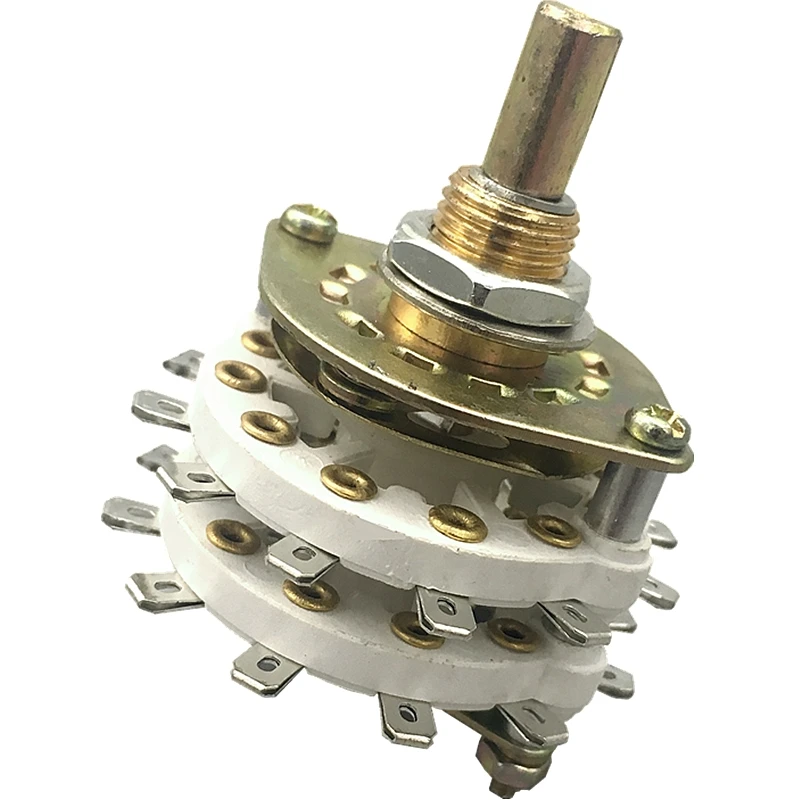 1PC Ceramic Rotary Switch Band Channel Selector 2 Deck 4P3T/4P4T/4P5T/2P6T/2P7T/2P8T/2P9T/2P10T/2P11T/6P3T | Обустройство дома