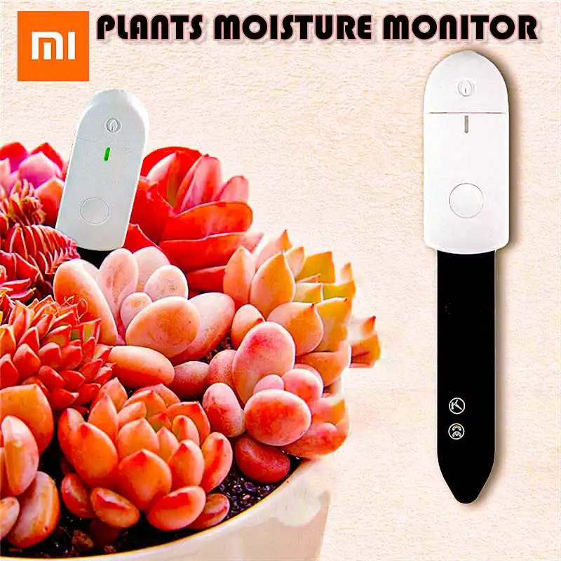 

Xiaomi Indoor Greenhouse Flower Bonsai Garden Plants Care Soil Water Light Smart Moisture Monitor Tester Damp Detector Analyzer