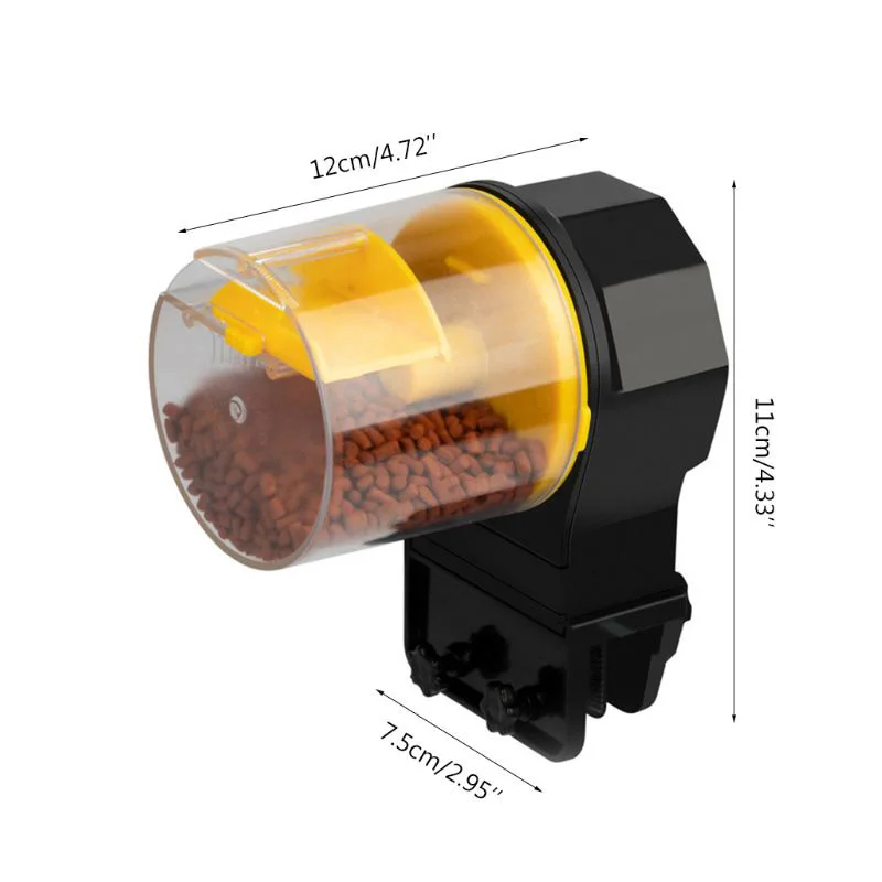 Регулируемый Аквариум Автоматической очистки аквариума расходный бак распределитель с таймером кормушки для пруда кормушка Кормление с 2 дозаторами для рыбы