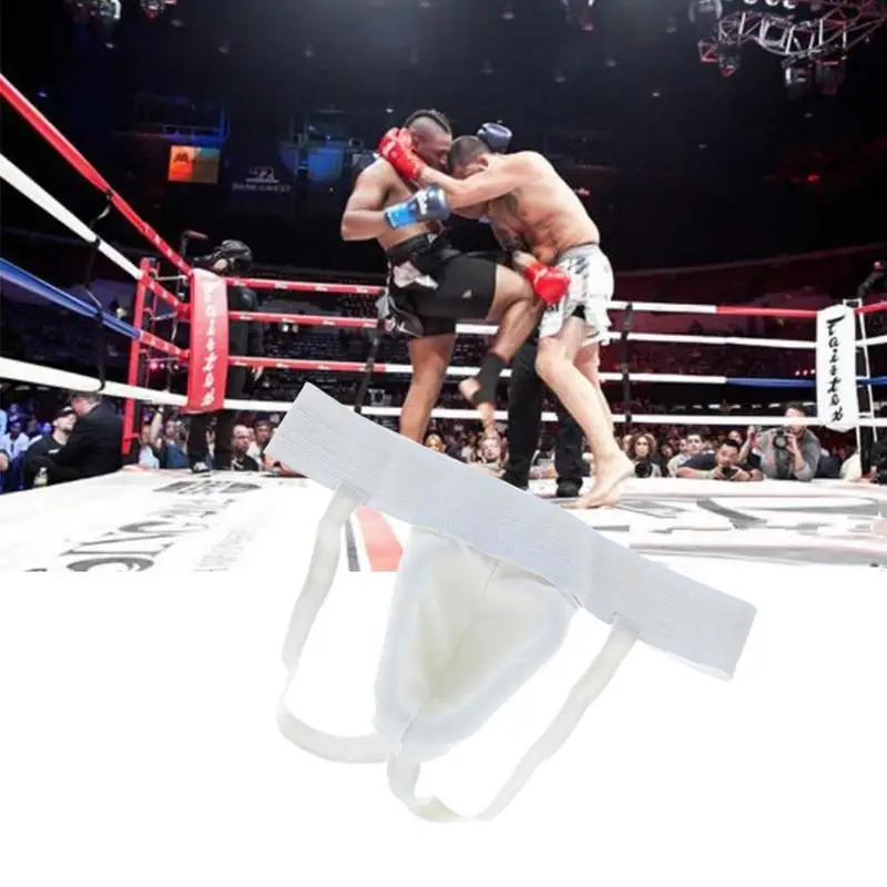 Martial Arts Equipment Groin Guard With Protective Cup Boxing Protector