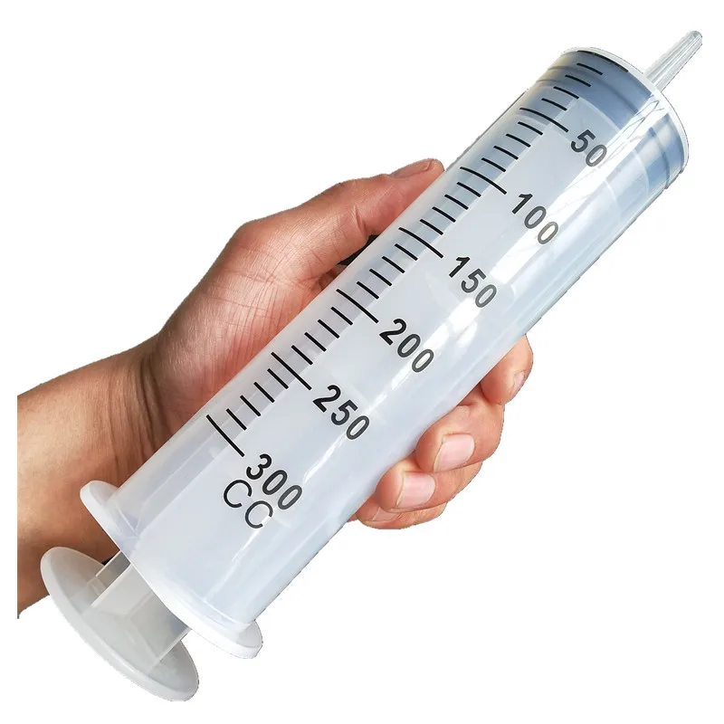 

300ml Syringe Without Needles Use For Industrial Injection , Non-sterile , 1 pcs