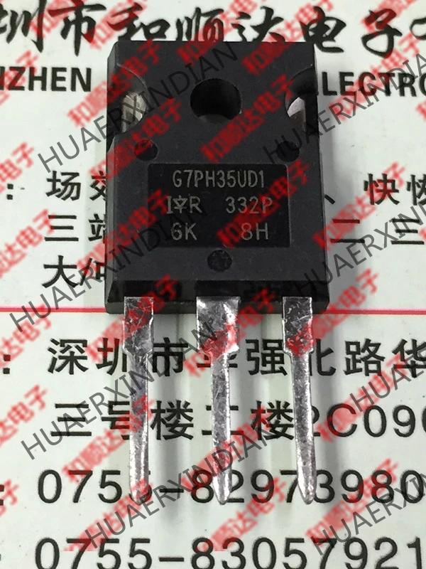 5 шт., новые оригинальные кнопки IRG7PH35UD1-EP-247 с изолированным затвором(IGBT) 1200V 50A