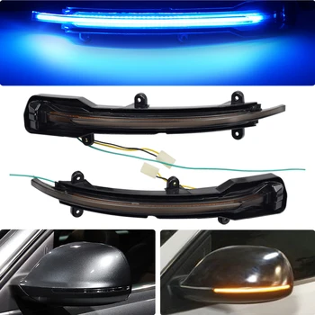 

LED Dynamic Turn Signal Light For Audi Q5 SQ5 8R 2008-2017 Q7 SQ7 4L Facelift 2009-2015 Flowing Water Blinker Flashing Light