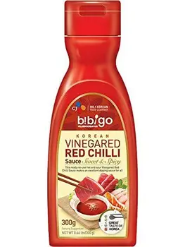 

Vinaigre sauce aux poivrons rouges Gochujang BIBIGO 300g Corée - Pack de 3 pcs