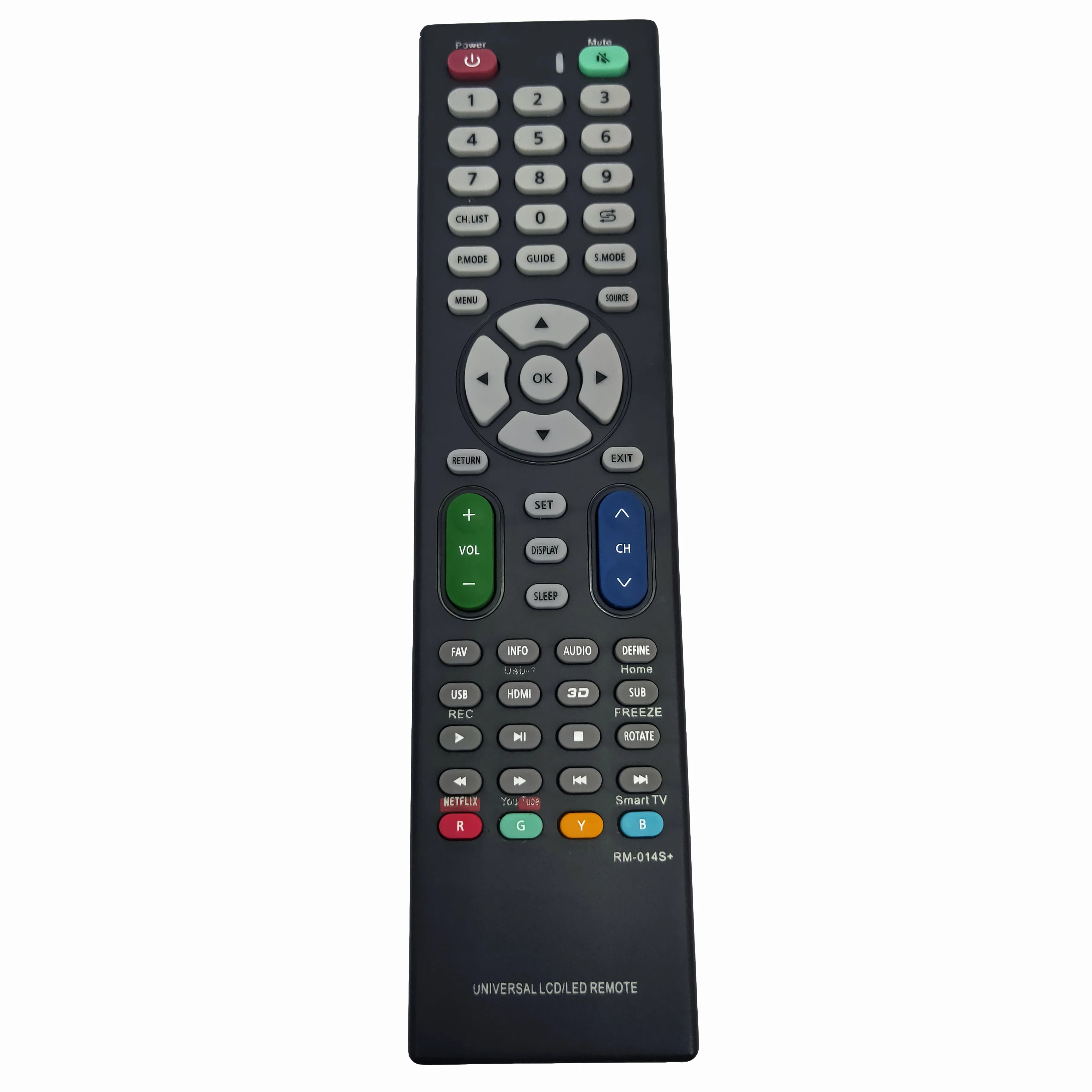 

RM-014S+ Universal LEDLCD for pensonic Remote Control TV