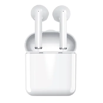 

New black wireless charging earbuds tws i9 with 500mAh handsfree power box