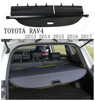 

Rear Trunk Security Shield Cargo Cover For TOYOTA RAV4 2013 2014 2015 2016 2017 2018 High Qualit Black Beige Car Accessories