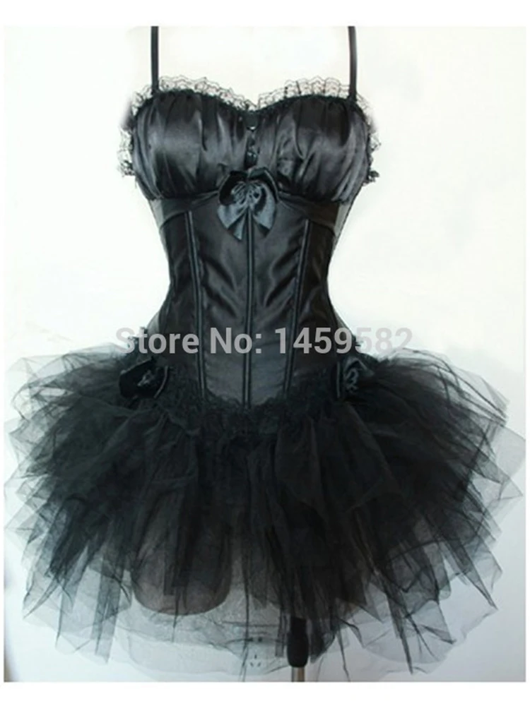 black lace tutu skirt