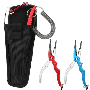 

Tackle Fishing Tools Control Fisher Multifunctional Plier Secure Pliers Lip Fish Catcher Aviation Aluminum Fishing Lanyards
