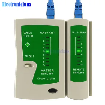 

Professional Network Cable Tester RJ45 RJ11 RJ12 CAT5 UTP LAN Cable Tester Detector Remote Test Tools Networking High Quality