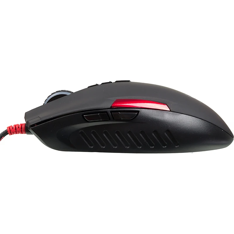 Мышь A4 Bloody V2M черный/красный оптическая(3200dpi) USB игровая(8but