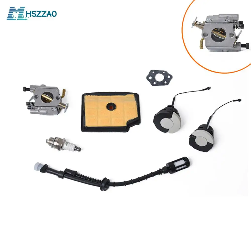 

Carburetor Carb Set Fuel line,Fuel Cap,Air filter,Fuel filter,For Stihl MS200T MS200 Chainsaw Chain Saw