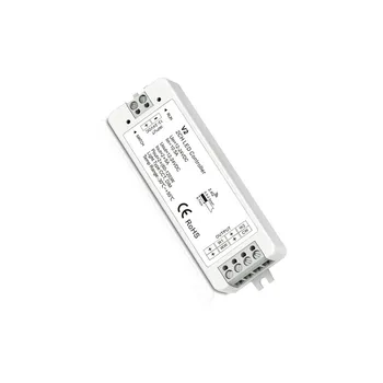 

CLAITE DC12-24V 2.4GHz 2CH 10A WW CW Dual Color PWM Constant LED RF Controller for Strip Light CCT Strip LED Dimmer Controller