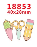 30 шт мультфильм персонаж плоское украшение из смолы PR 17995 - Цвет: 18853