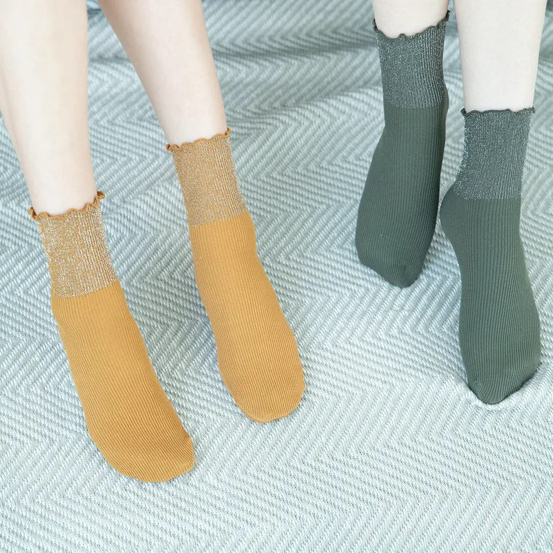 Jeseca корейские модные женские винтажные уличные носки в стиле Харадзюку; коллекция года; сезон осень-зима; японские милые носки для девочек; рождественские подарки