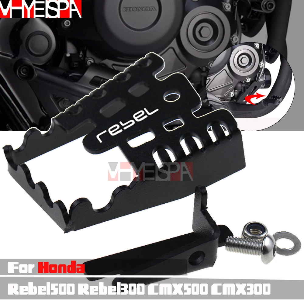 

For Honda Rebel500 Rebel300 CMX500 CMX300 Rebel CMX 500 300 Motorcycle Accessories Anti Skid Pedal Brake Pedal