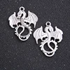 14pcs 16*21mm two Colors Vintage Animals mini Dragon Fly Pendant Charm For Jewelry Pendant Making Wholesale ► Photo 3/6