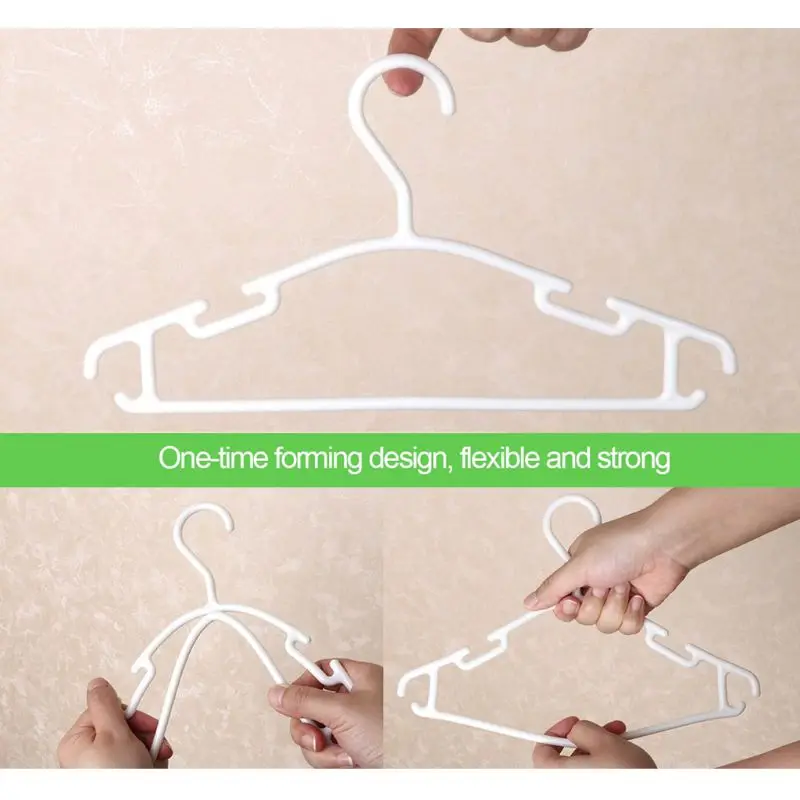 Non-slip Plastic Hangers For Baby Clothes - Space-saving Nursery