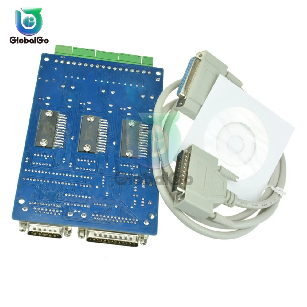 TB6560 3.5A привод шагового двигателя с чпу шаговый контроллер платы двигателя 3 оси DC привод платы+ CD программного обеспечения провода разъемы