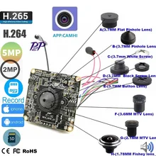 

Camhi Mini WiFi IP Camera Module DIY Pinhole Security 1080P 5MP Audio TF Card Onvif Wireless Spy Surveillance CCTV CamhiPro P2P
