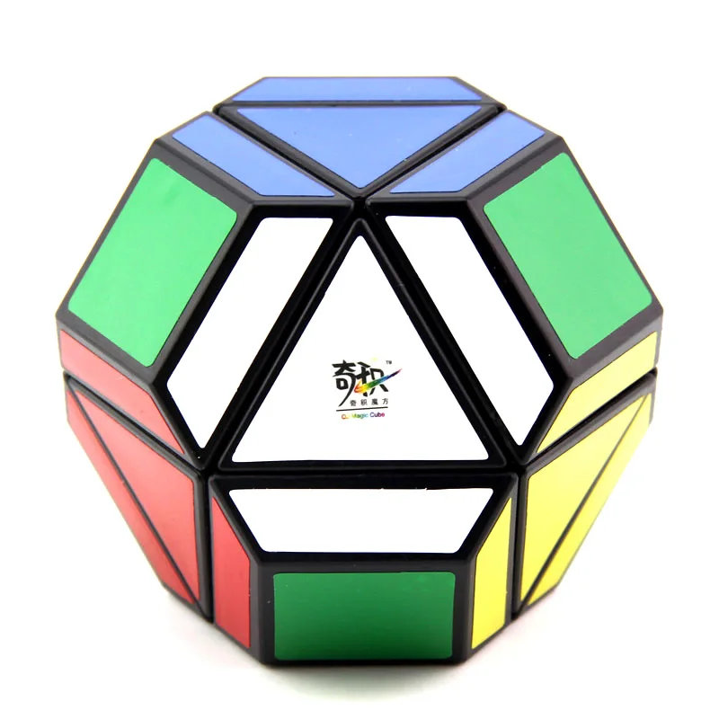 

Original High Quality QiJi KingKong Megaminxeds Face Spectrum Magic Cube QJ Speed Puzzle Christmas Gift Ideas Kids Toys