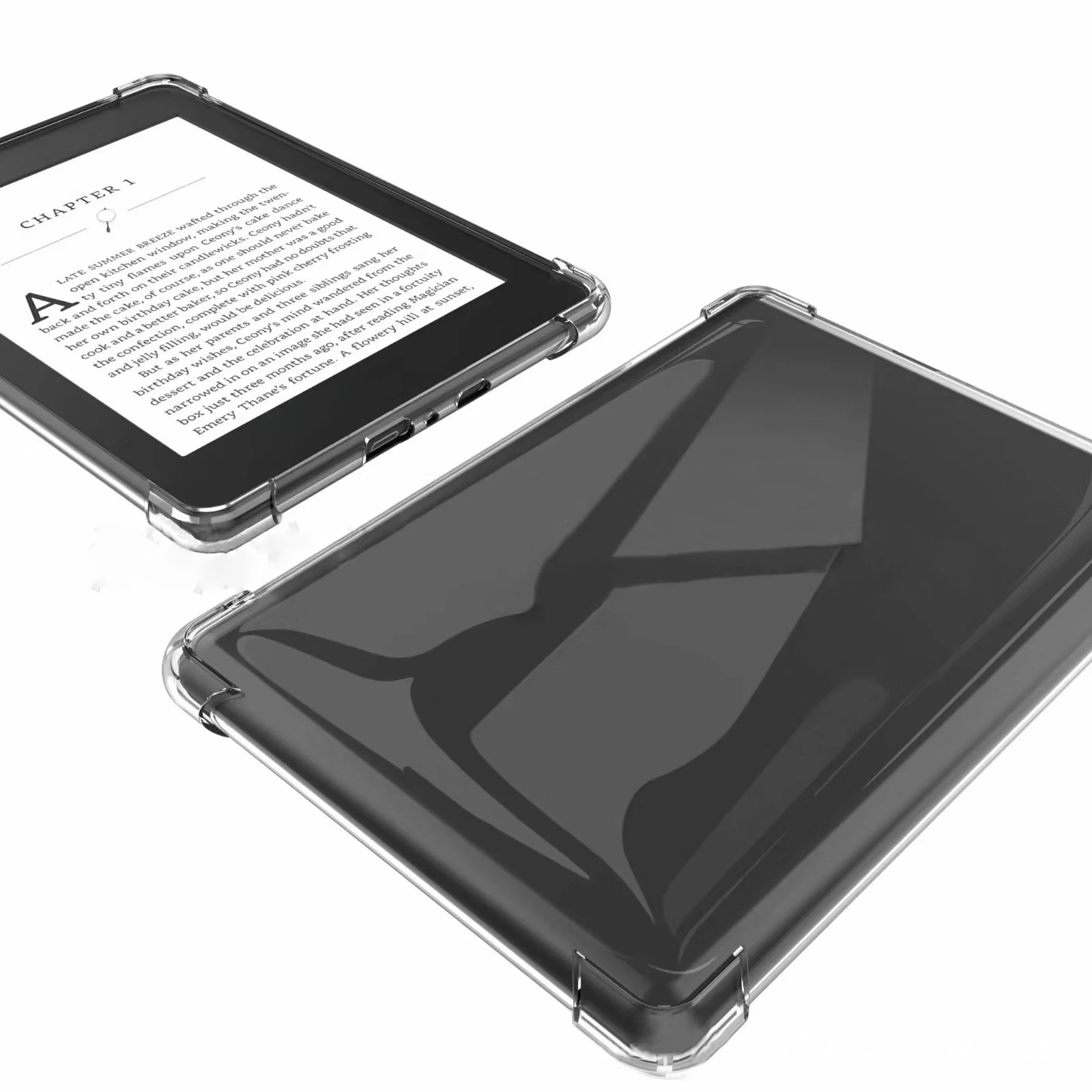 Funda de silicona para  Kindle Paperwhite 5, 2021, 6,8 pulgadas,  KPW5, transparente, suave, TPU, cubierta trasera para tableta - AliExpress
